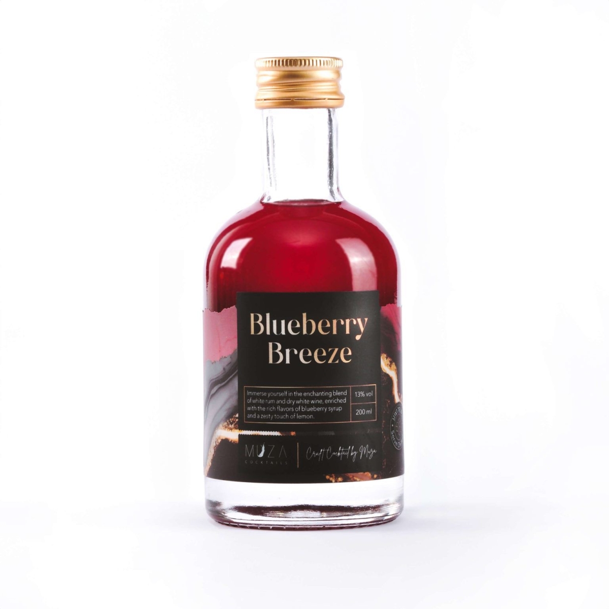 קוקטייל blueberry breeze